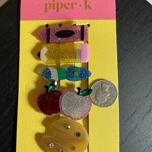Piper Pink and Yellow Hair Accessories Set 3/35